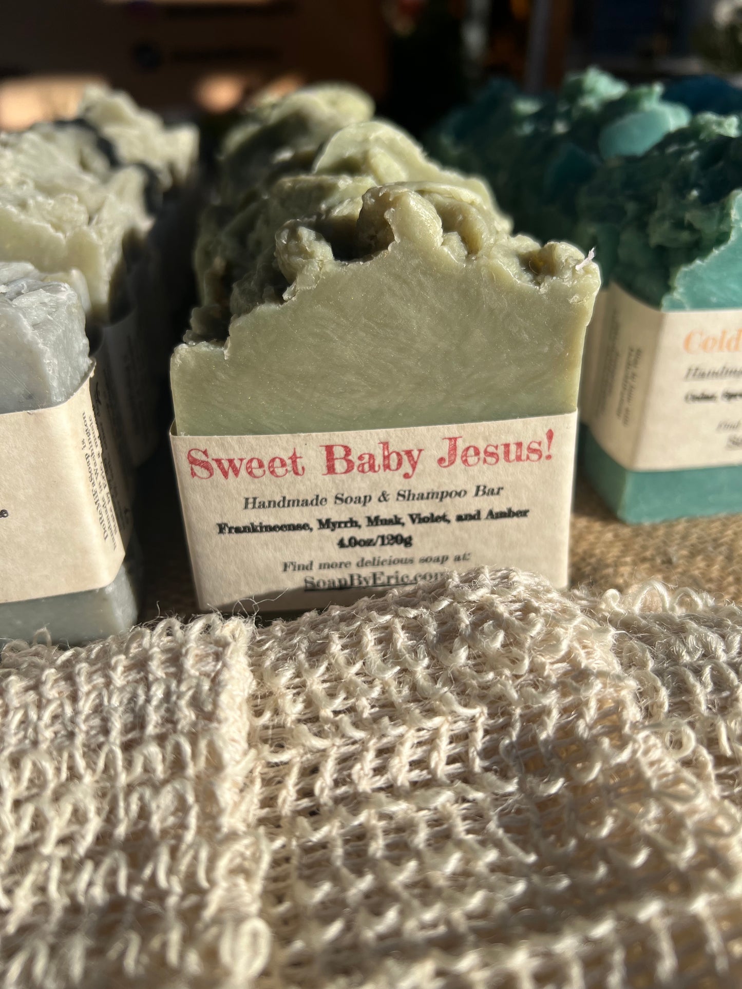 Sweet Baby Jesus! Handmade Soap/Shampoo Bar