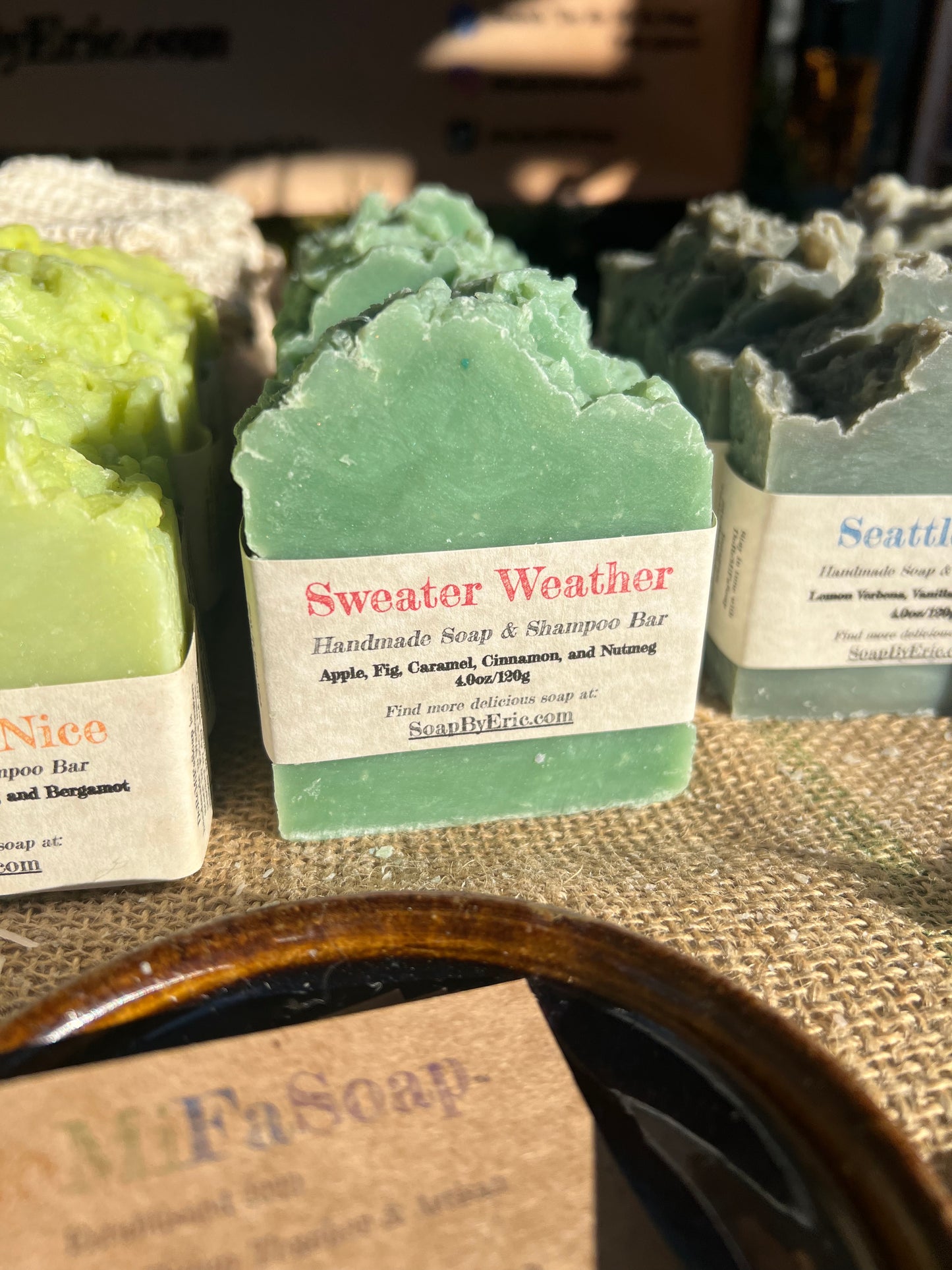 Sweater Weather Handmade Soap/Shampoo Bar
